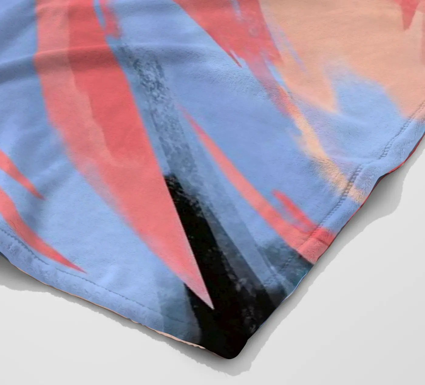 Sunset plaid polaire de Pure