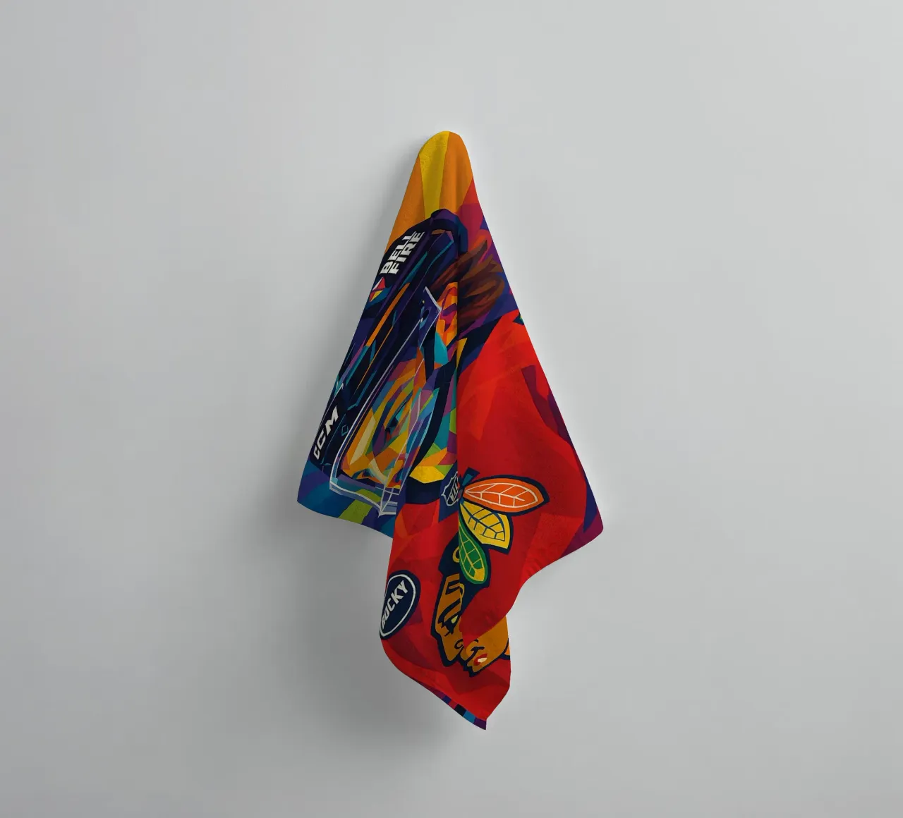 connor bedard asciugamano da bagno da HopeStudio