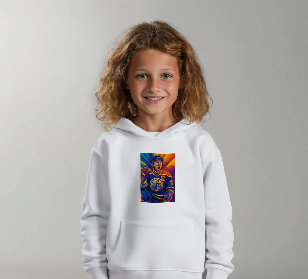 connor mcdavid felpa bambino con cappuccio da HopeStudio