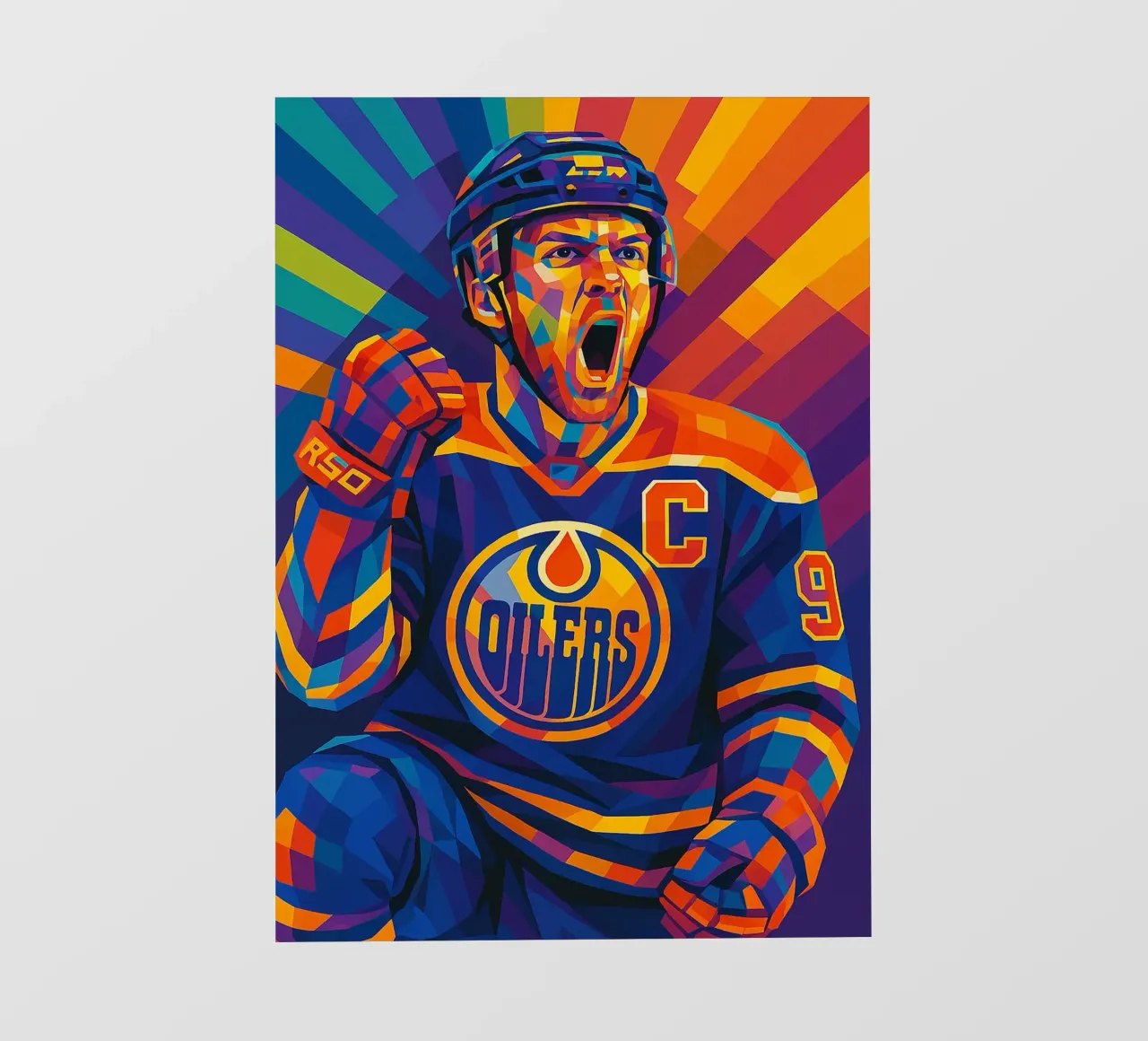 connor mcdavid telo in pvc da HopeStudio