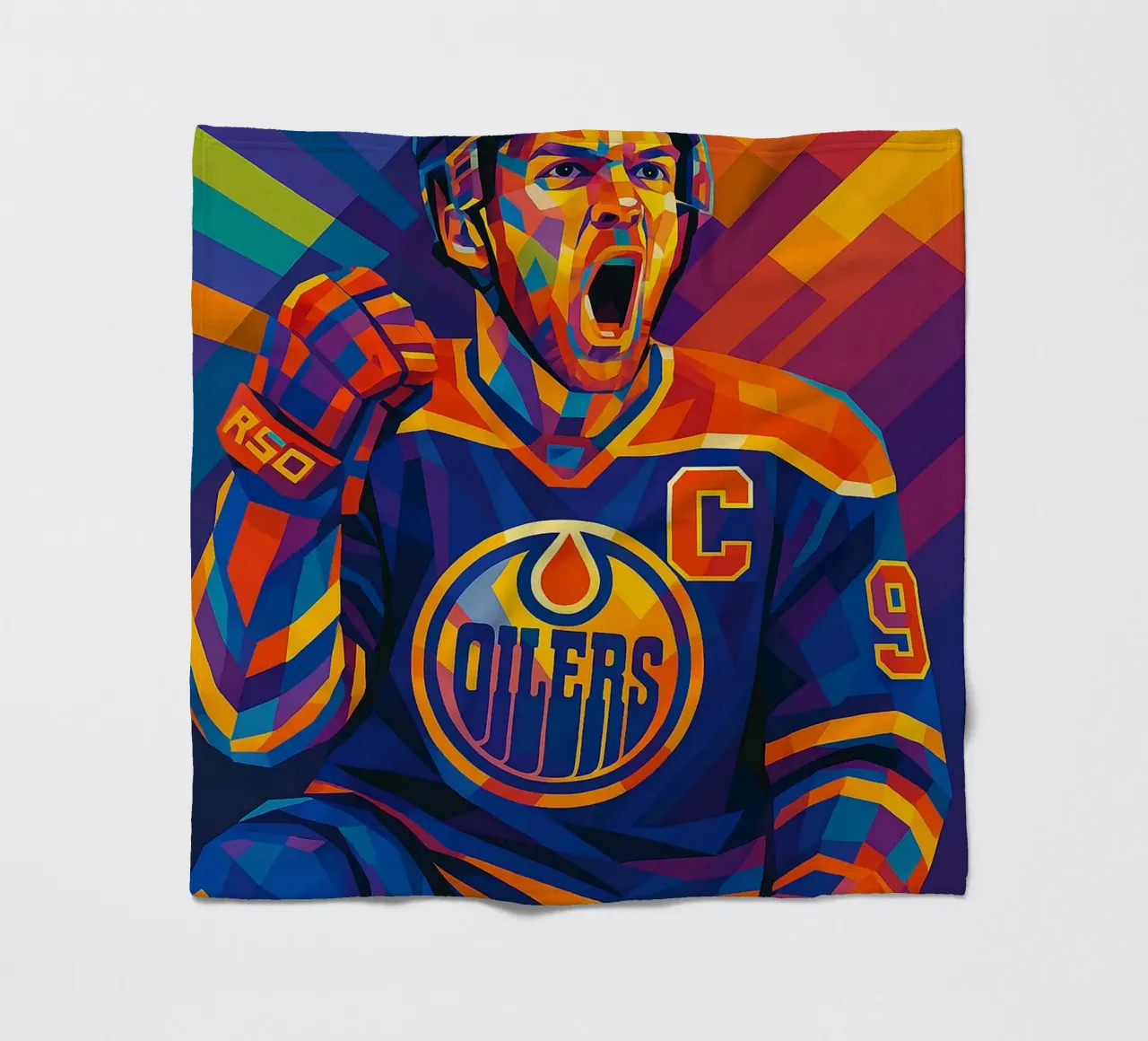 connor mcdavid coperta in pile da HopeStudio