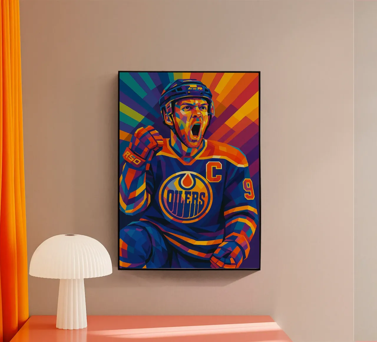 connor mcdavid plexiglass da HopeStudio