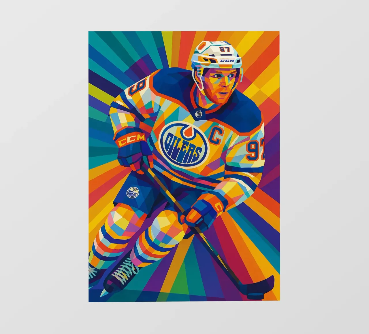 connor mcdavid telo in pvc da HopeStudio