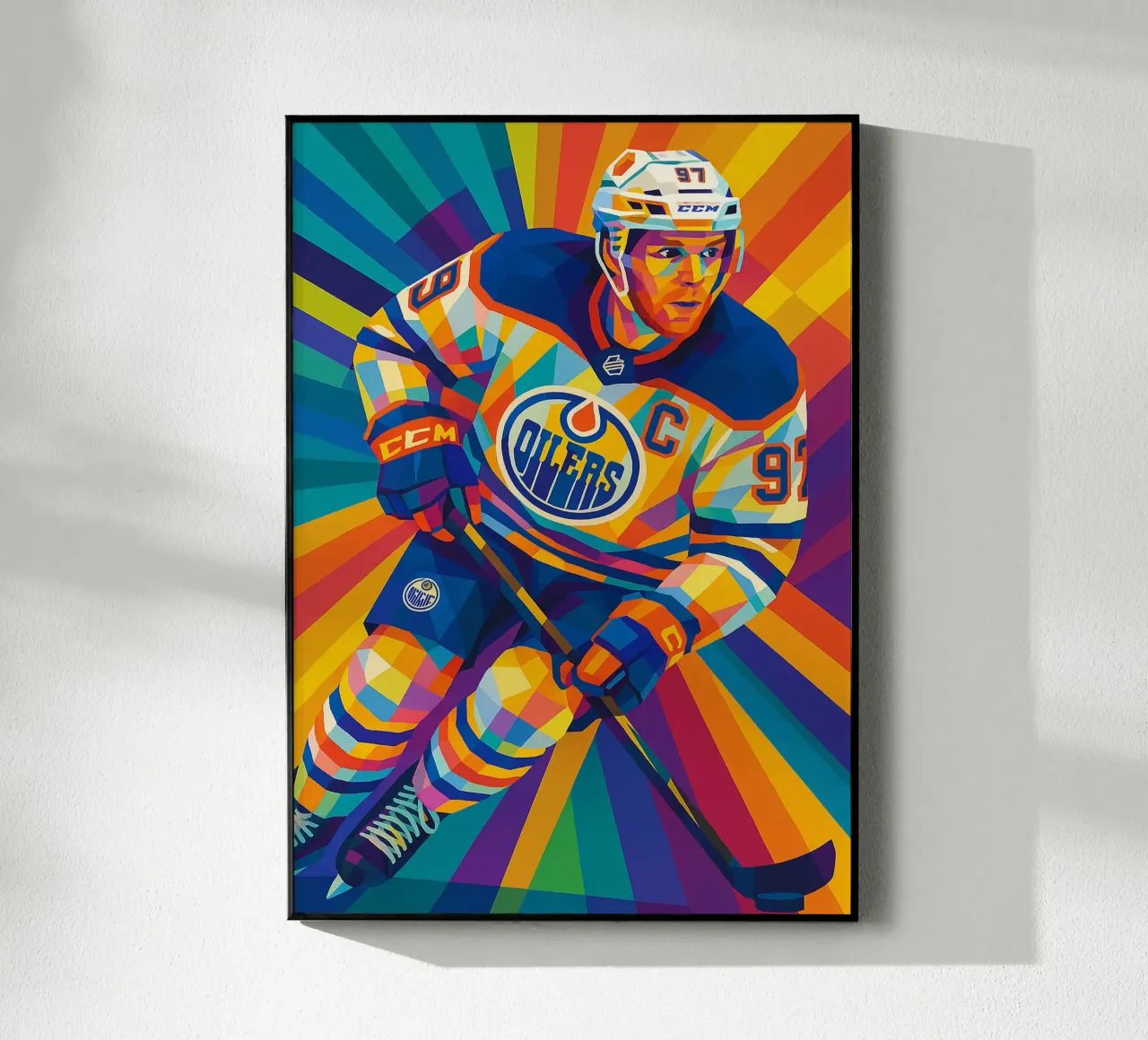 connor mcdavid plexiglass da HopeStudio