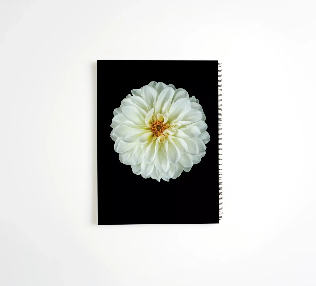 Dahlia 1 spiral notebook by Curious Collections by Marielle Leenders