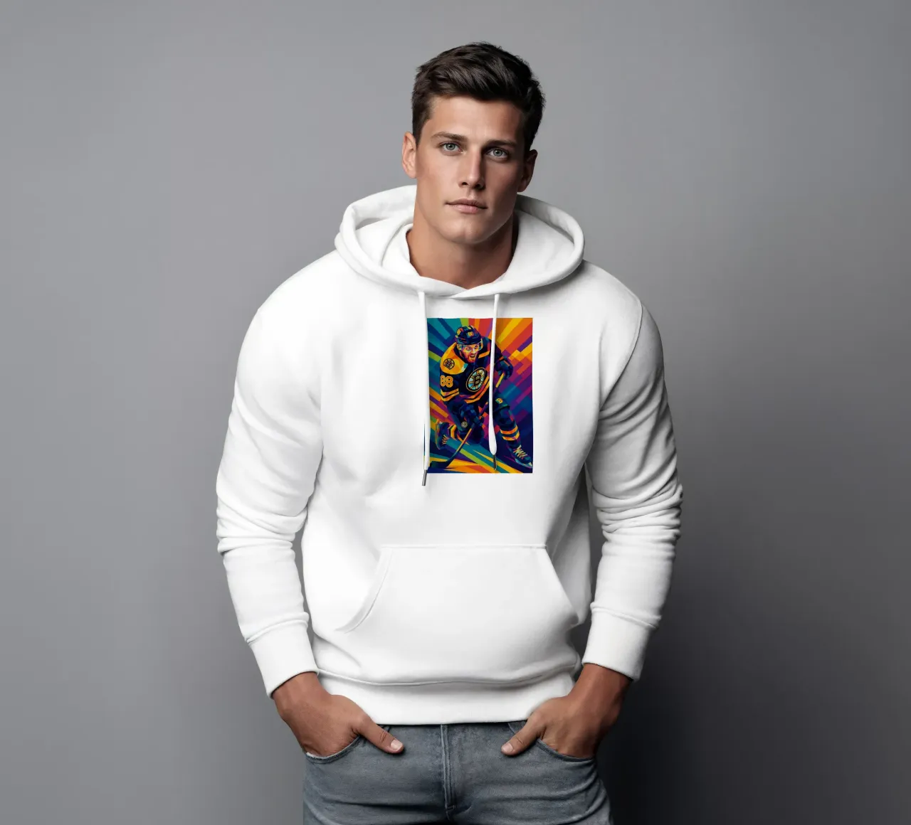 David Pastrnak felpa con cappuccio da HopeStudio