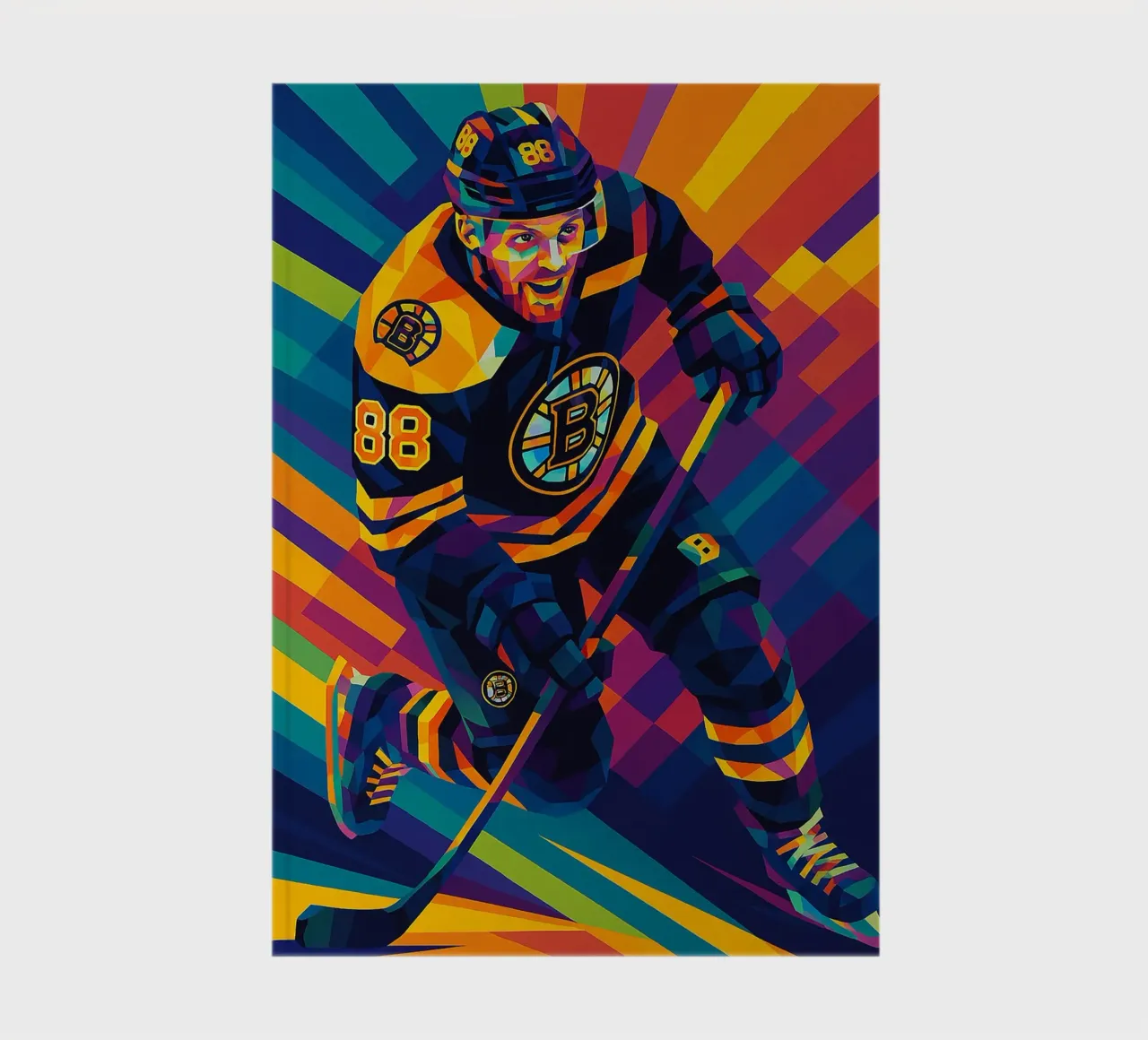 David Pastrnak carnet de notes de HopeStudio