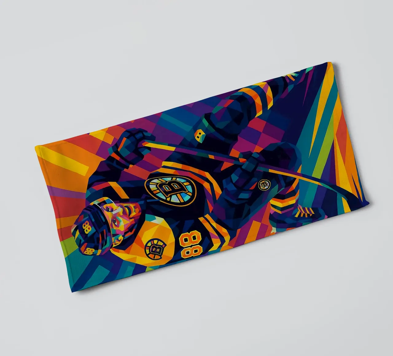 David Pastrnak asciugamano da bagno da HopeStudio
