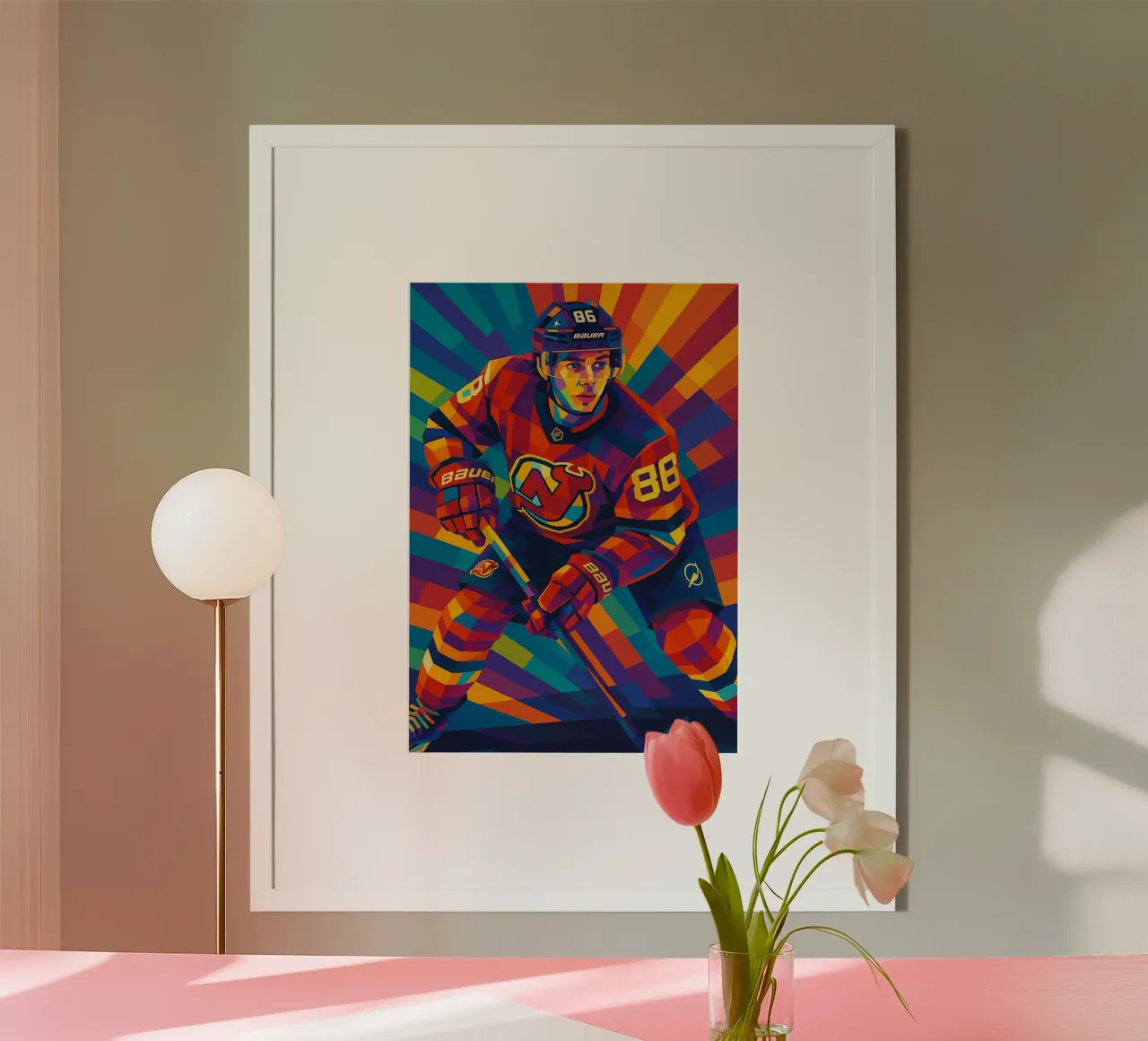 Jack Hughes carta hahnemühle da HopeStudio