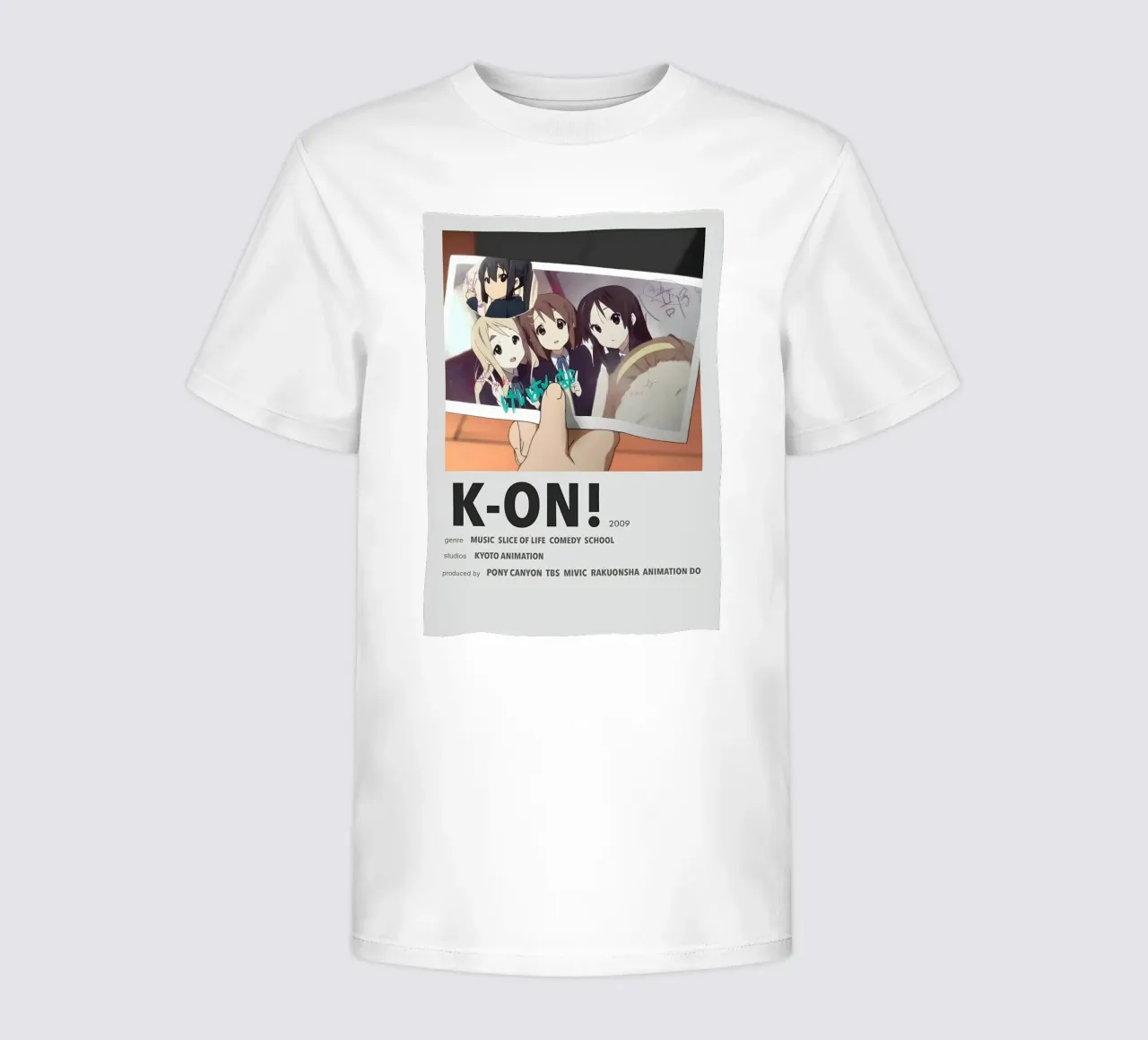 K-ON!  2009 kids t-shirt by Totoya
