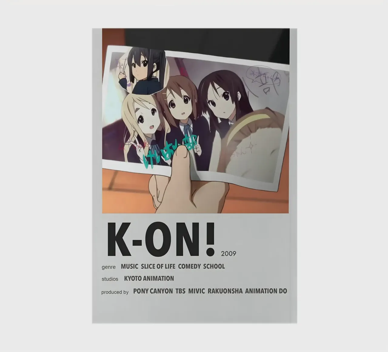 K-ON!  2009 notebook by Totoya