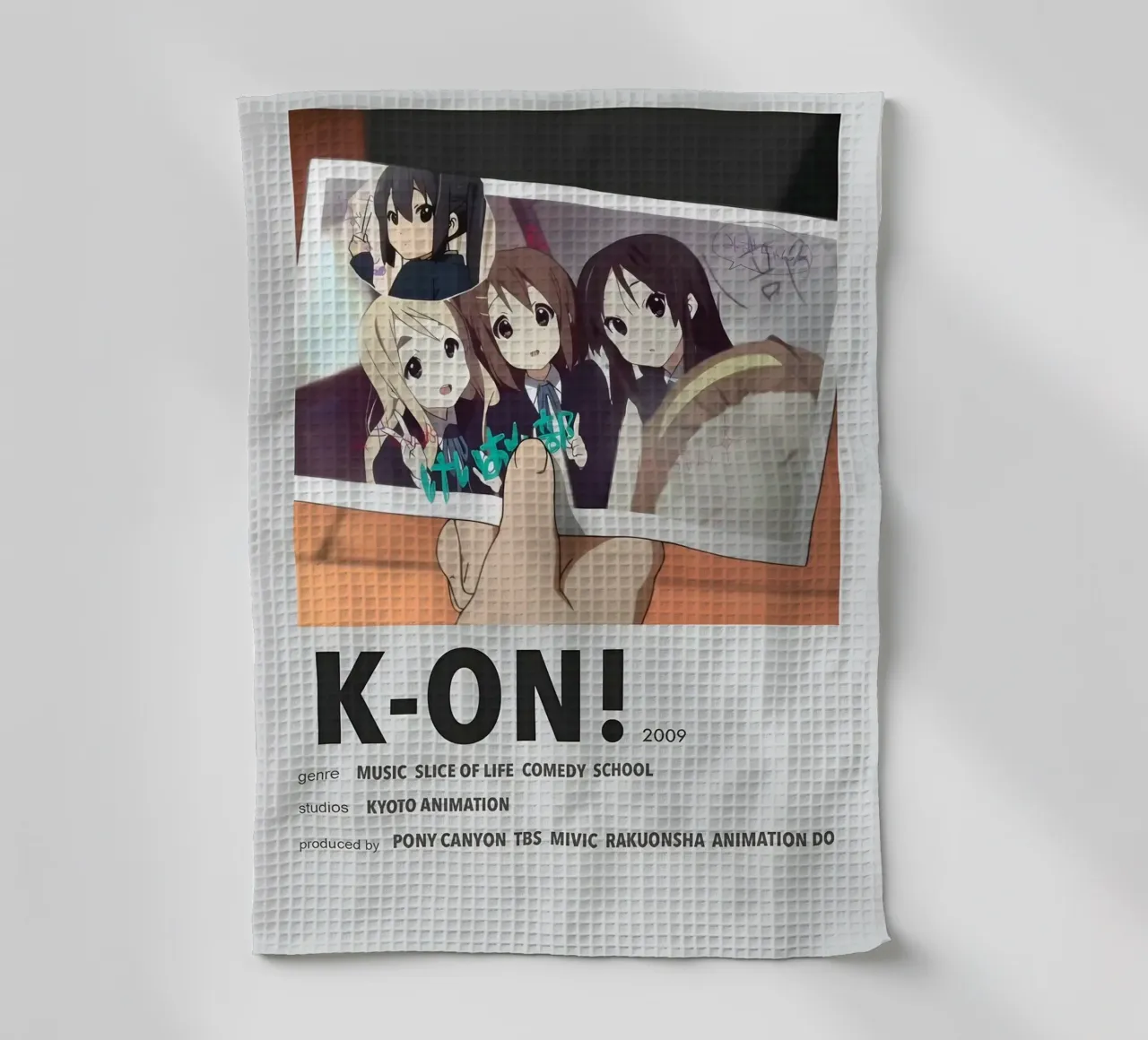 K-ON!  2009 canovaccio da cucina da Totoya