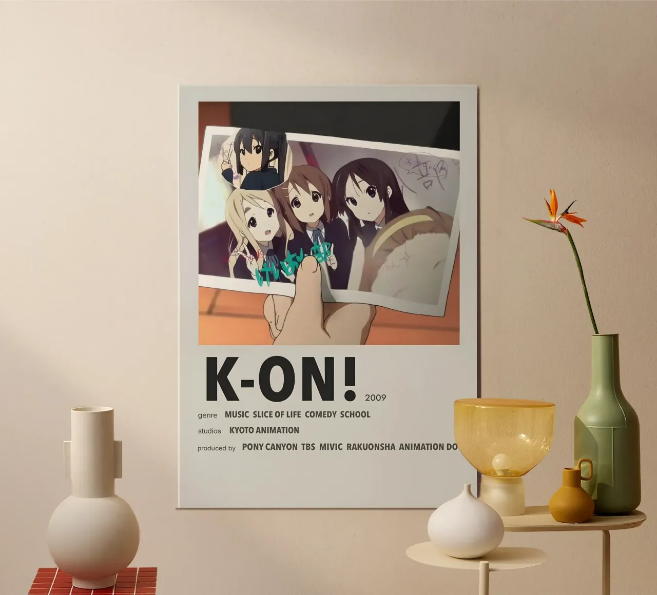 K-ON!  2009 alluminio dibond da Totoya