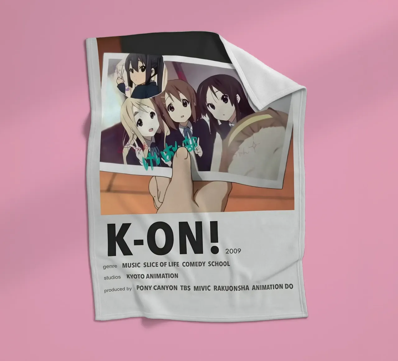 K-ON!  2009 coperta in pile da Totoya
