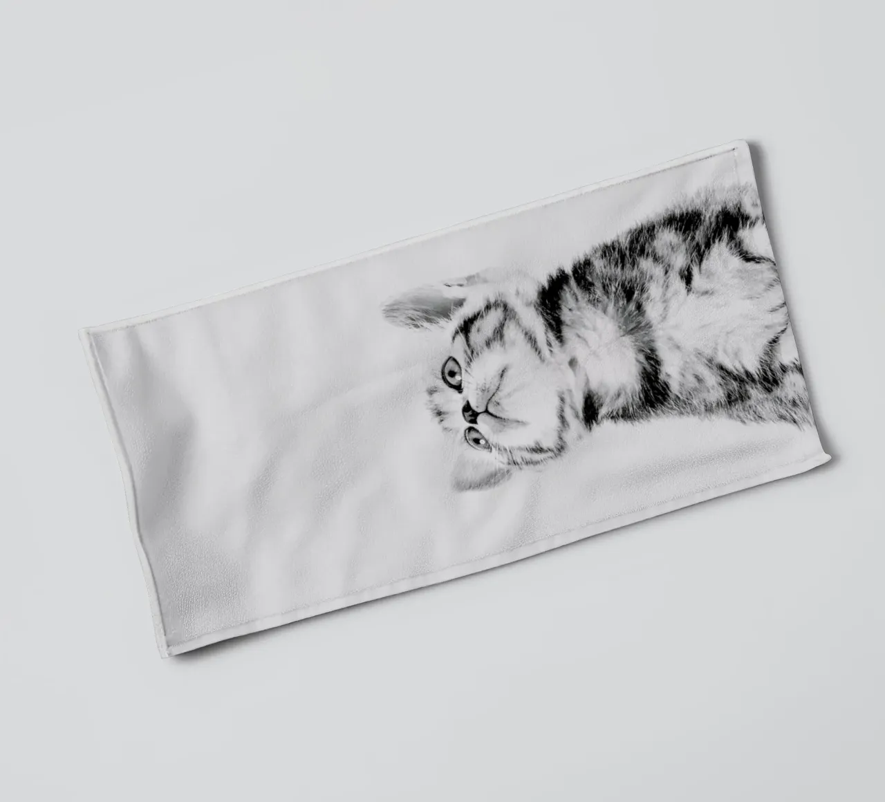 Kitten II asciugamano da bagno da Paws & Claws