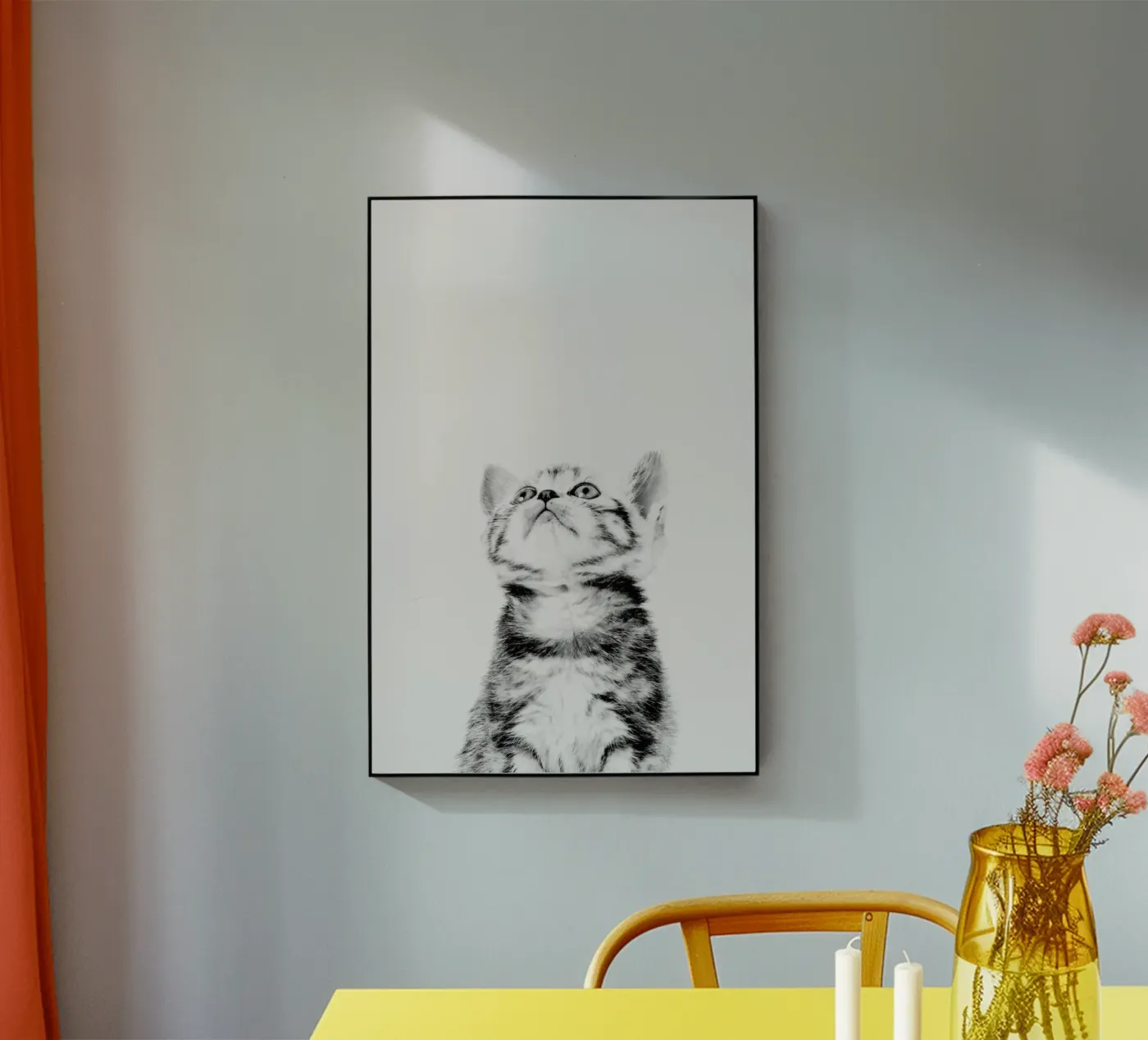 Kitten II acrylic glass by Paws & Claws