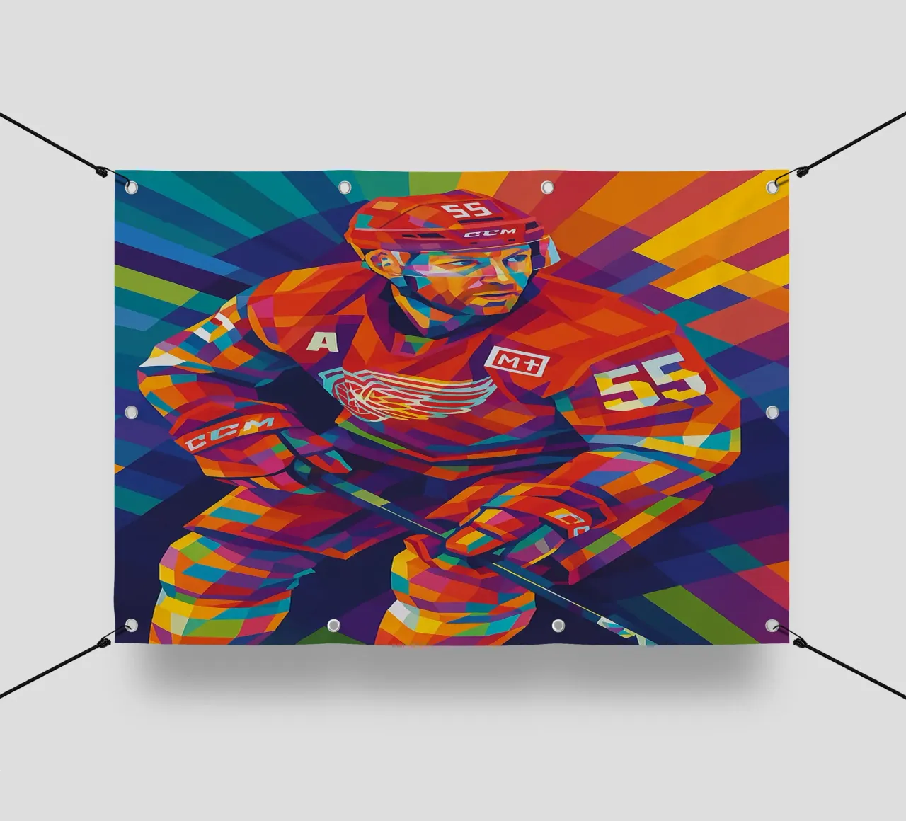 Niklas Kronwall telo in pvc da HopeStudio