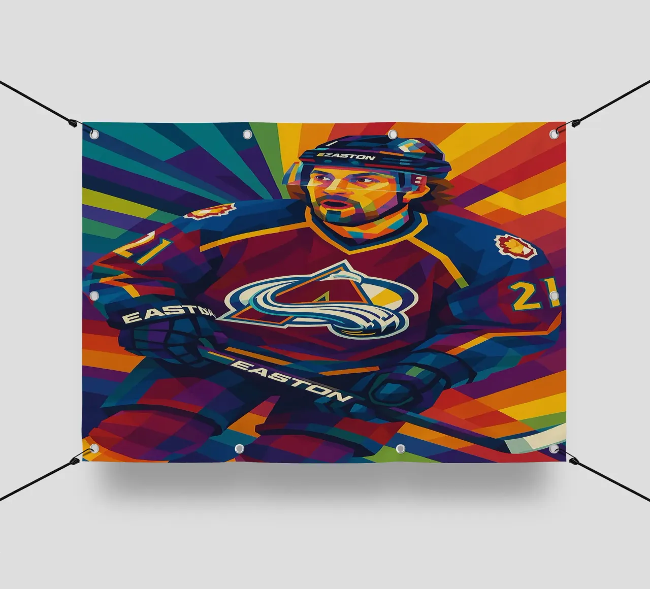 Peter Forsberg telo in pvc da HopeStudio
