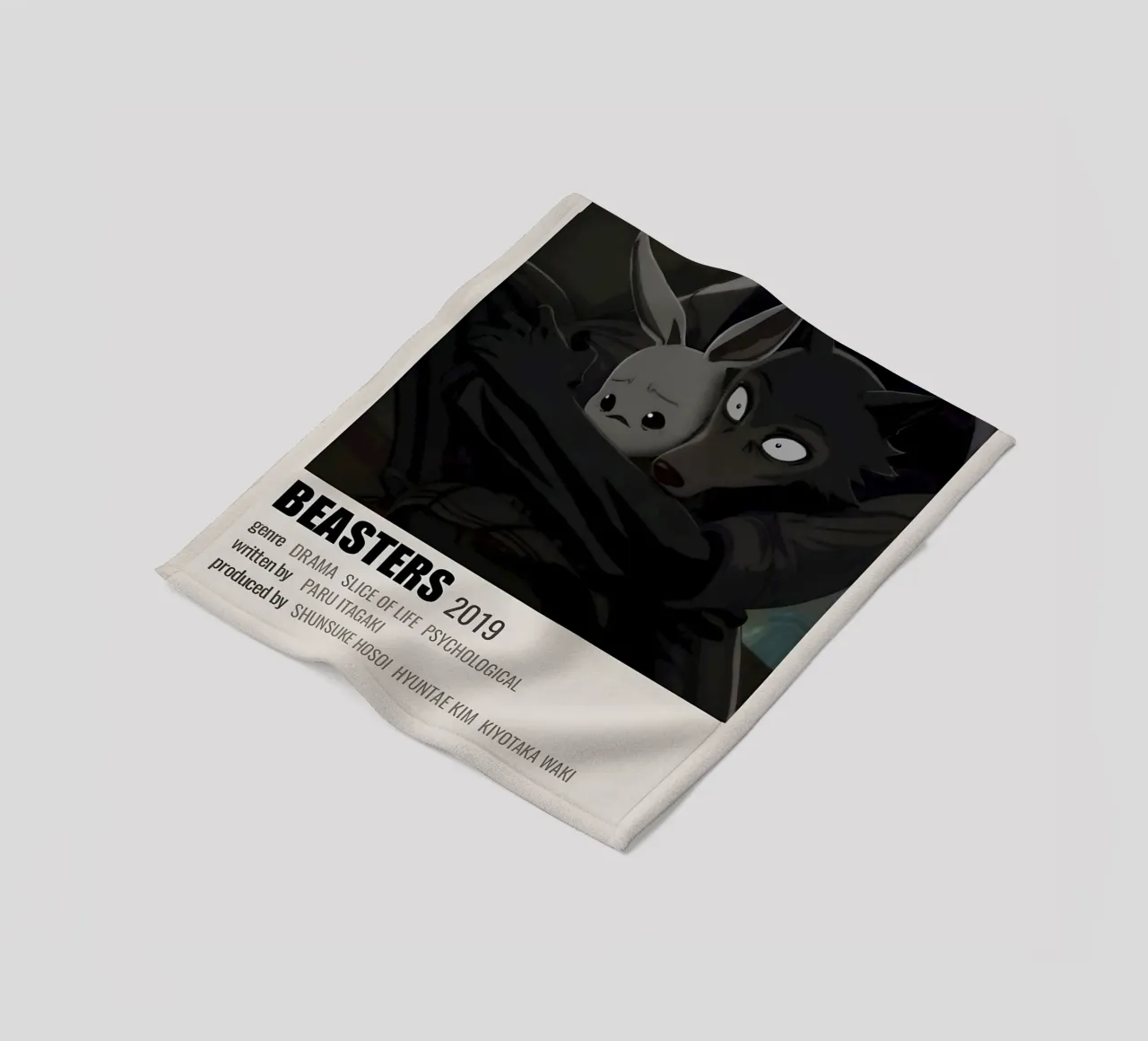 BEASTERS  2019 coperta in pile da Totoya