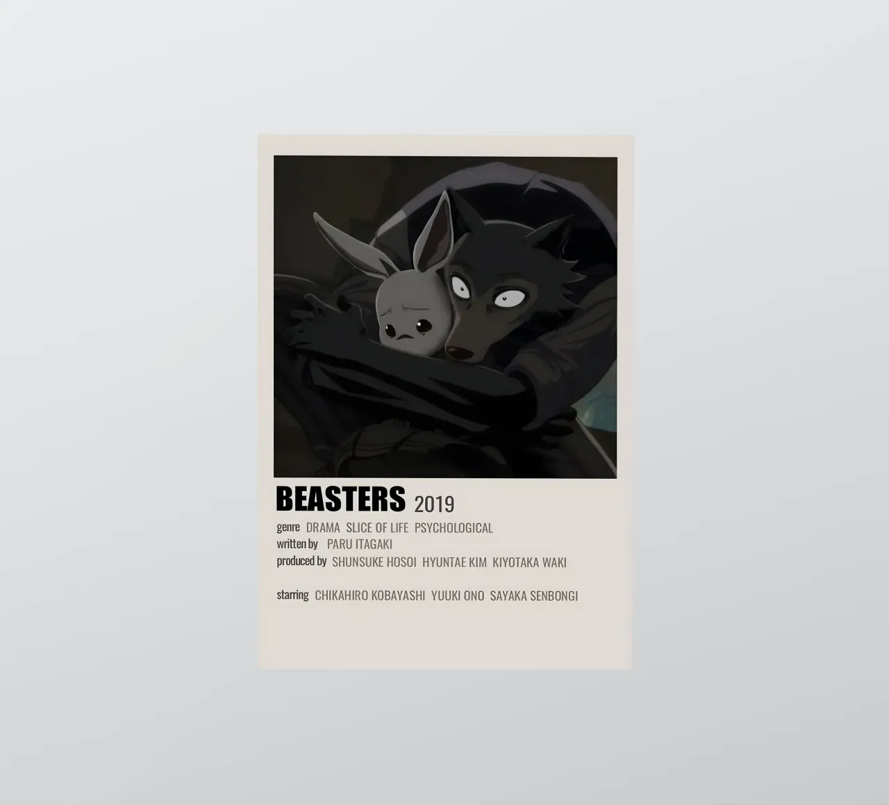 BEASTERS  2019 adesivo da Totoya