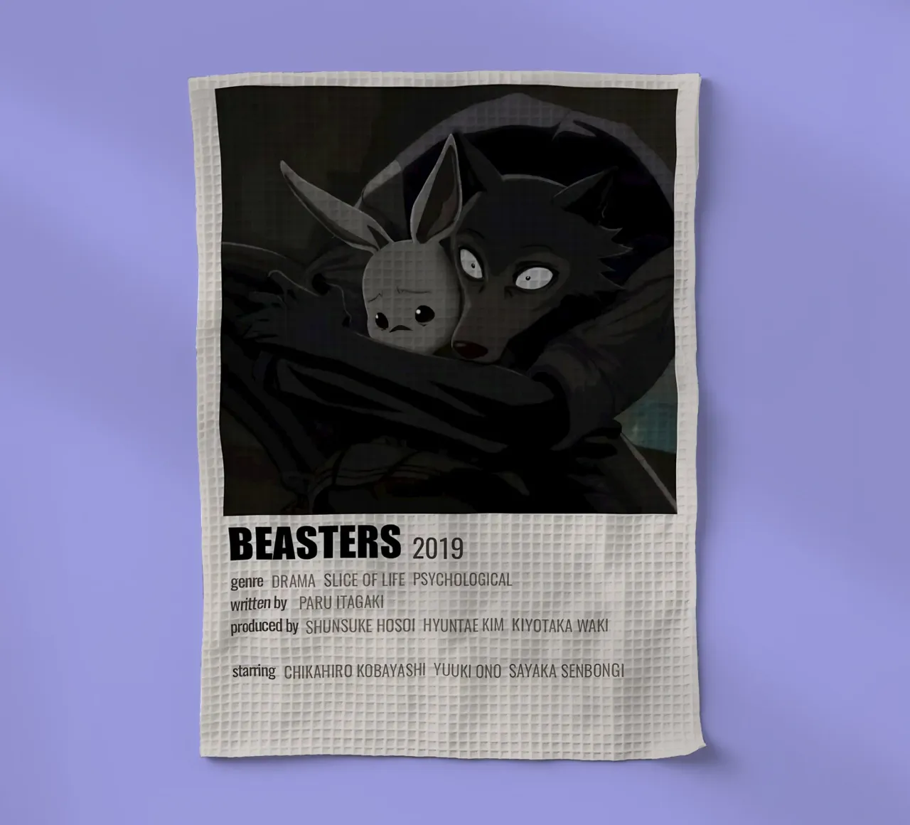 BEASTERS  2019 canovaccio da cucina da Totoya