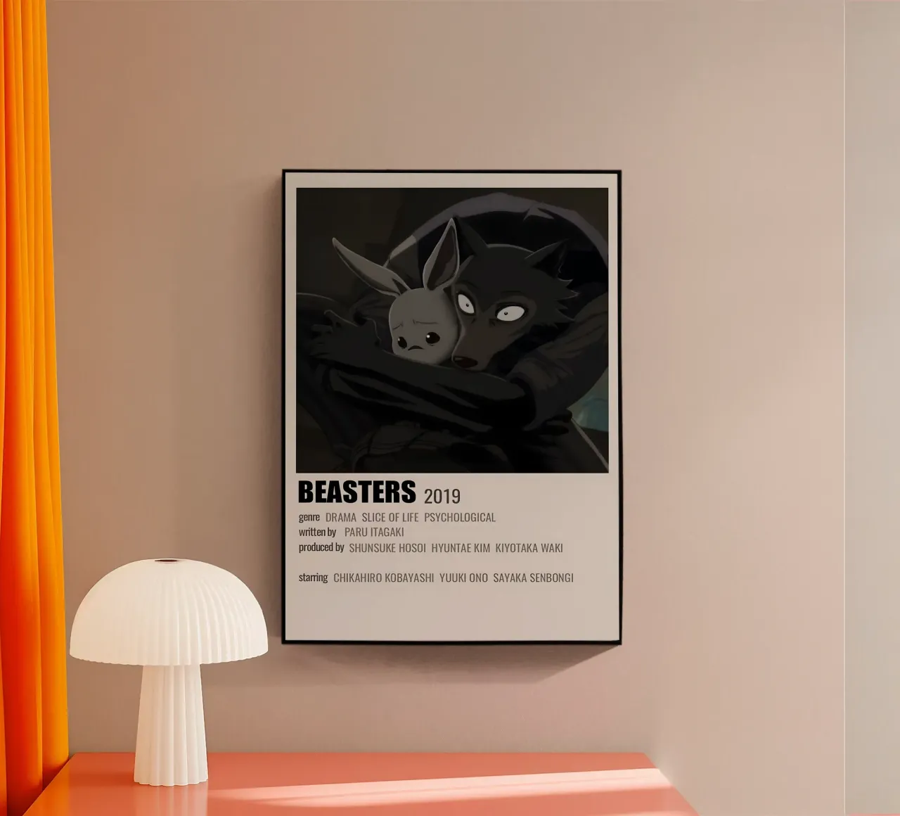 BEASTERS  2019 plexiglass da Totoya