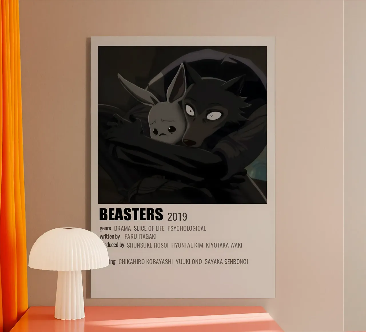 BEASTERS  2019 plexiglass da Totoya