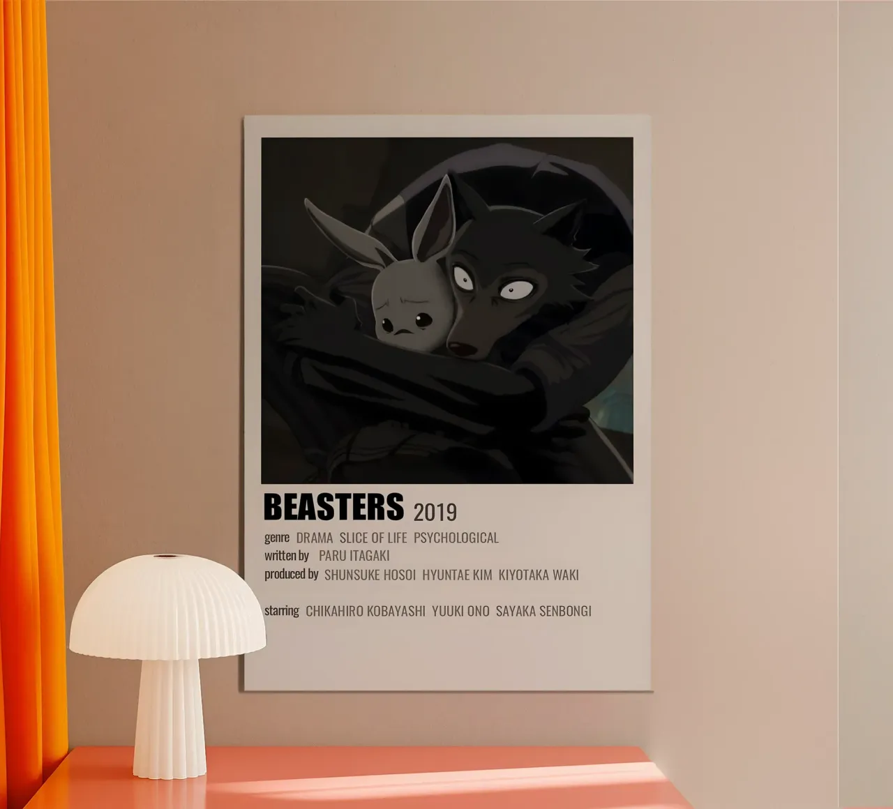 BEASTERS  2019 alluminio dibond da Totoya