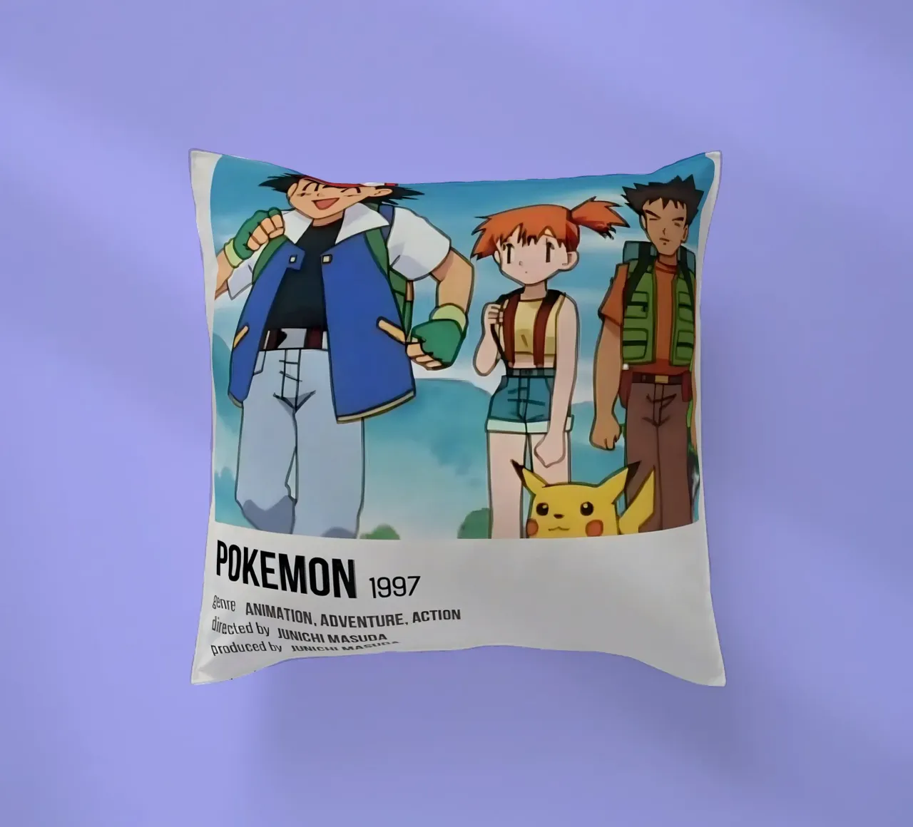POKEMON 1997 decorative cushion by Totoya