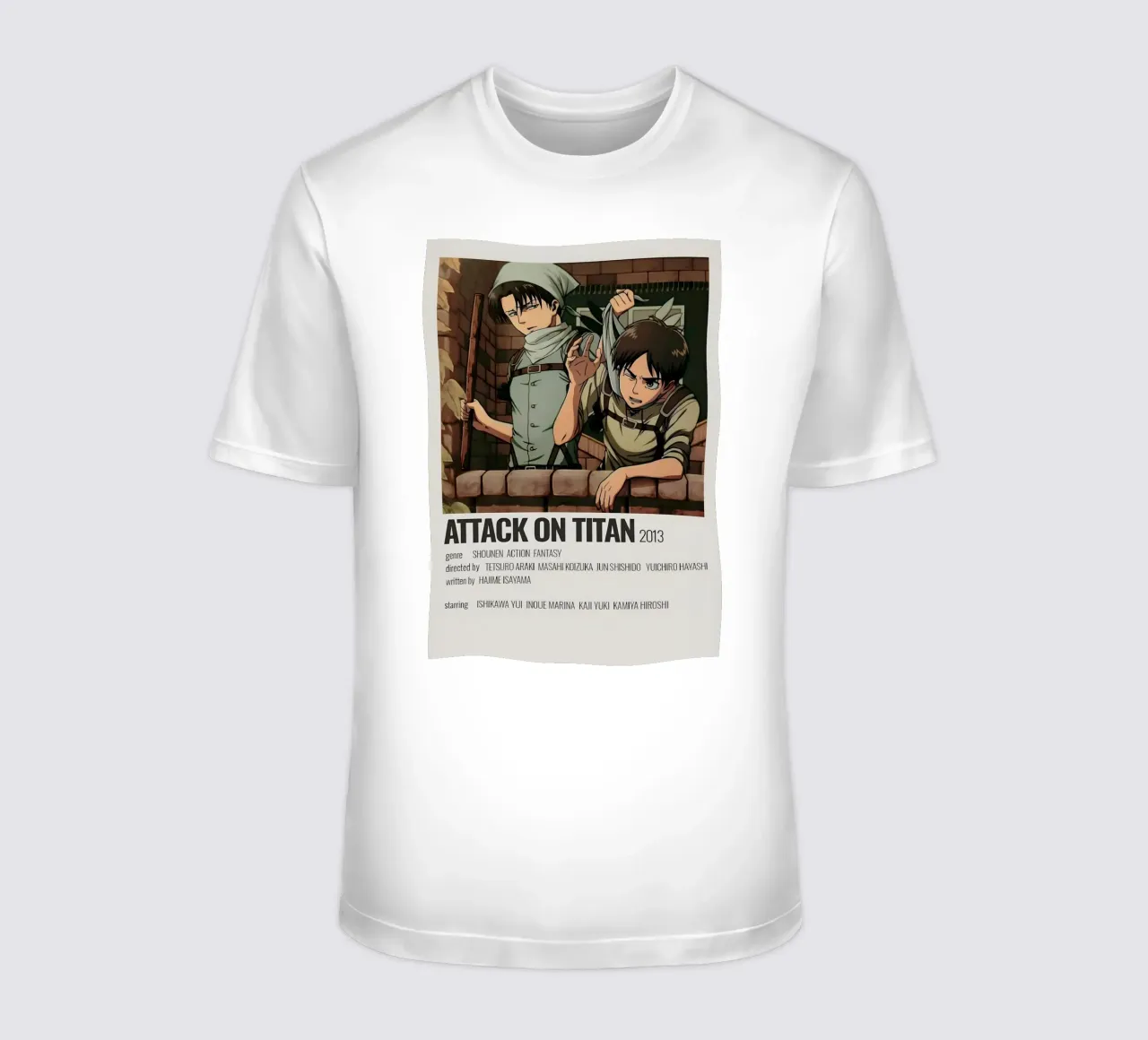 ATTACK ON TITAN 2013 t-shirt da Totoya