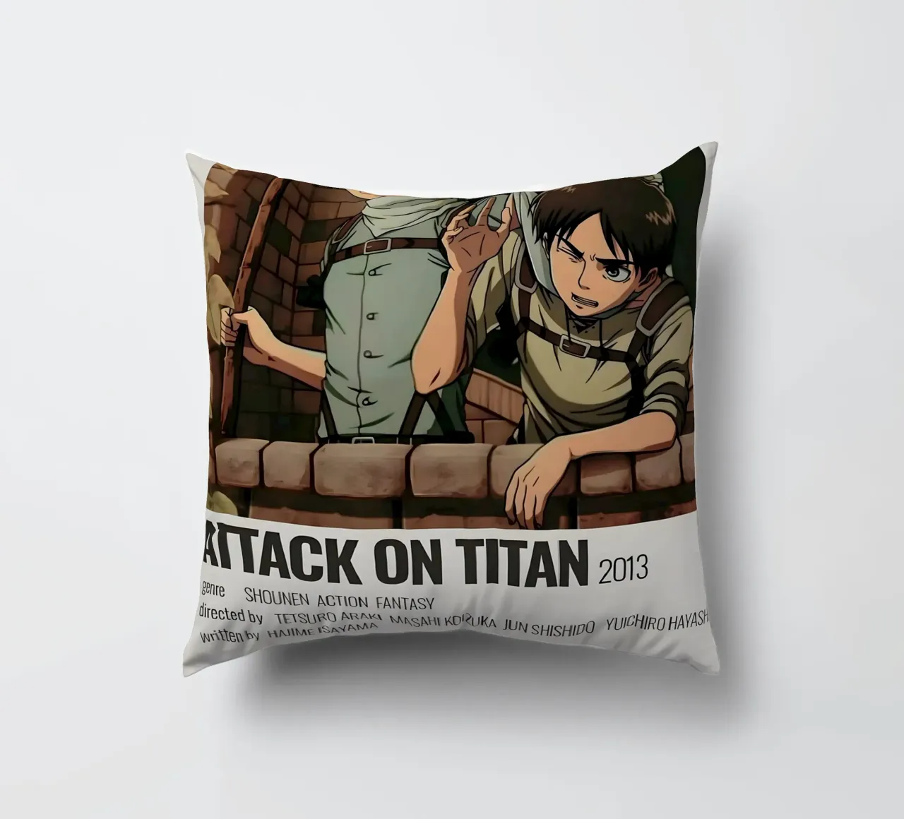 ATTACK ON TITAN 2013 cuscino da Totoya