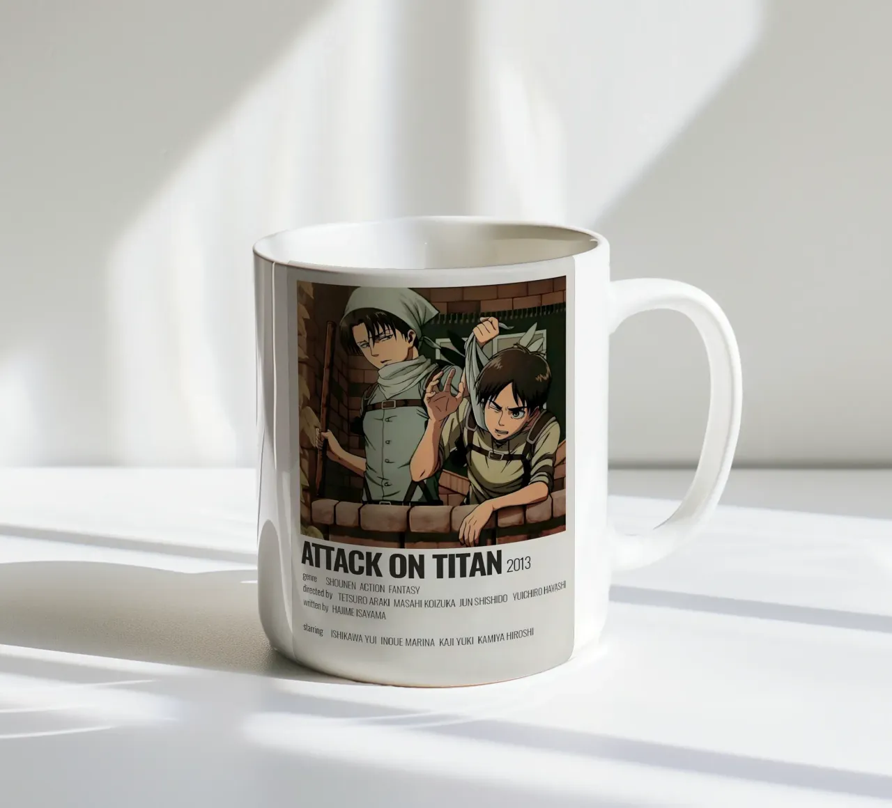 ATTACK ON TITAN 2013 tazza in ceramica da Totoya
