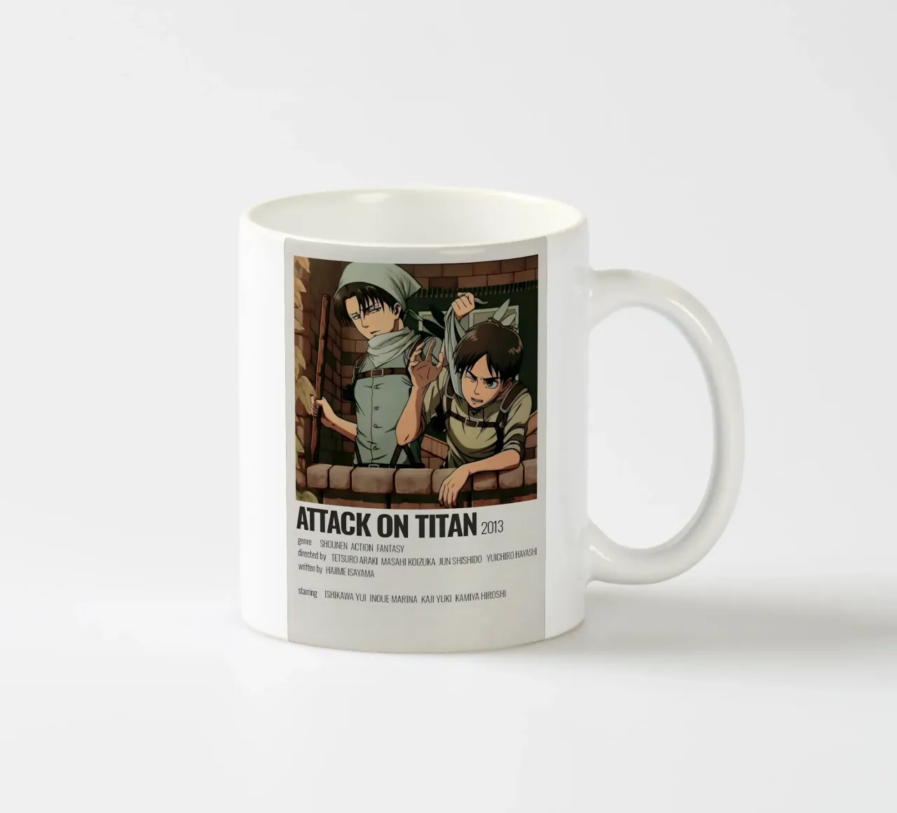 ATTACK ON TITAN 2013 tazza in ceramica da Totoya