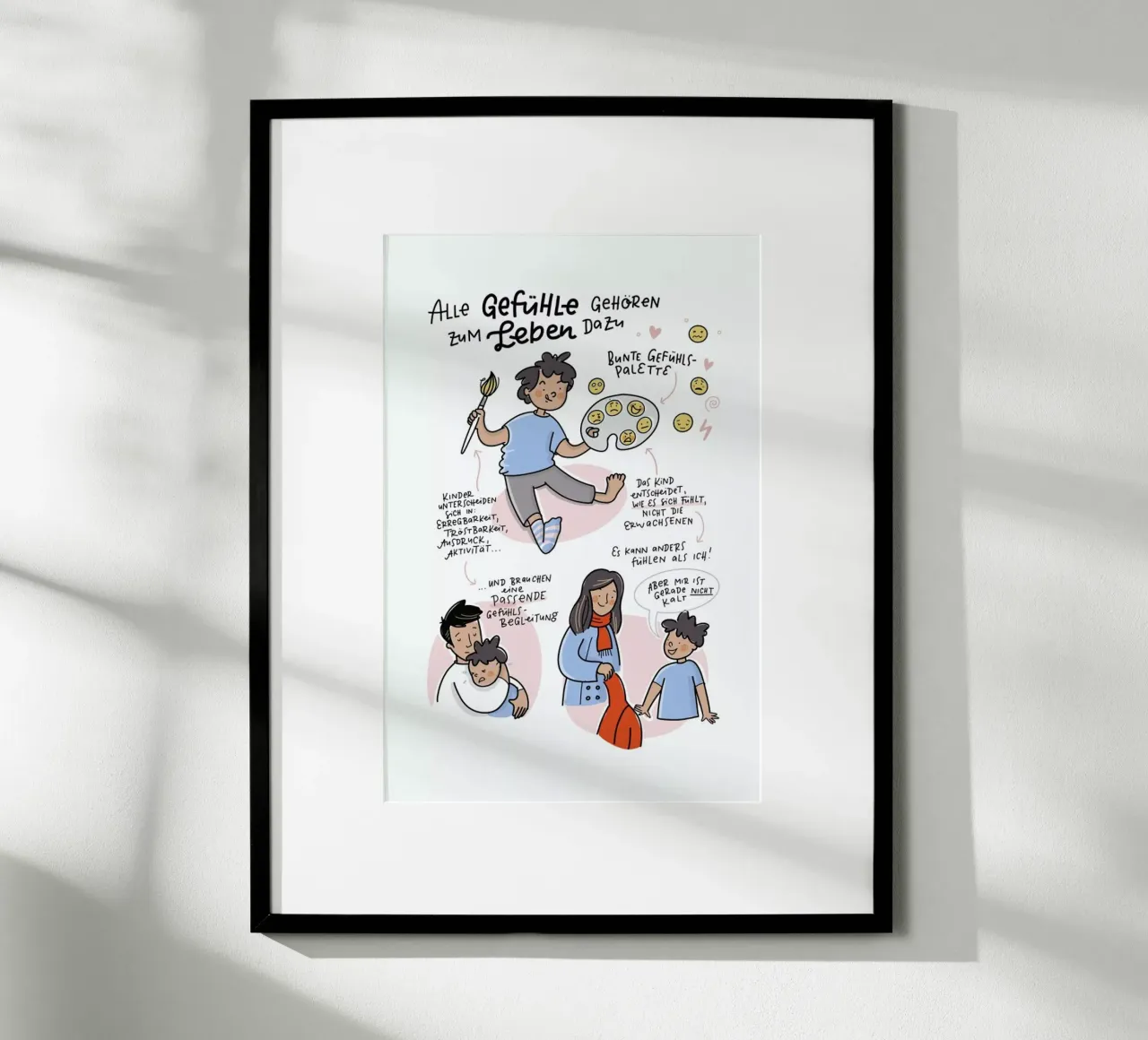 Gefühle poster da Geborgen Wachsen x JUNIQE