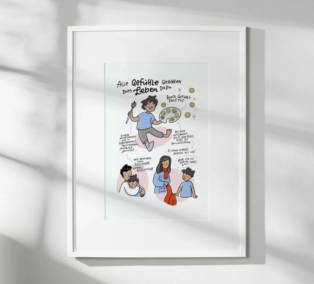 Gefühle Poster von Geborgen Wachsen x JUNIQE