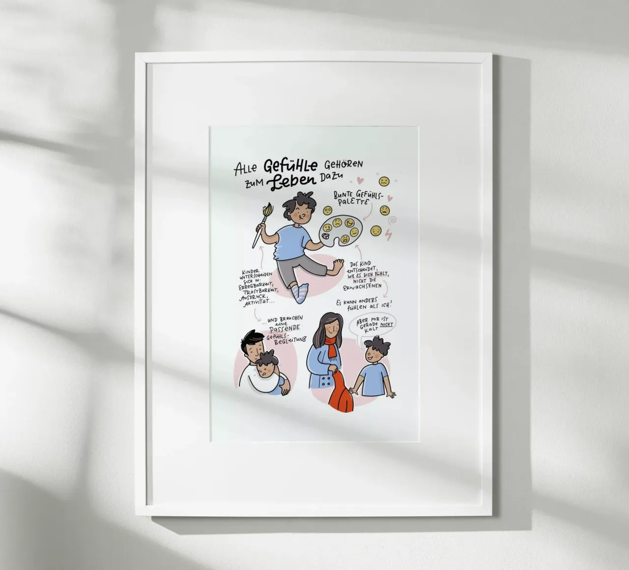 Gefühle poster da Geborgen Wachsen x JUNIQE