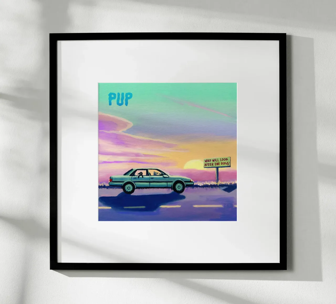 PUP Chi si occupa dei cani poster da Band Merch