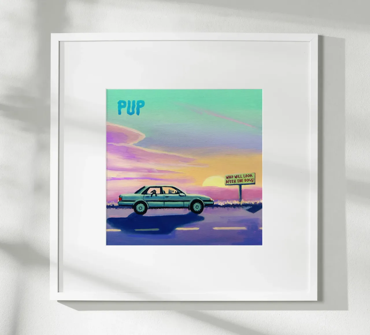 PUP Chi si occupa dei cani poster da Band Merch