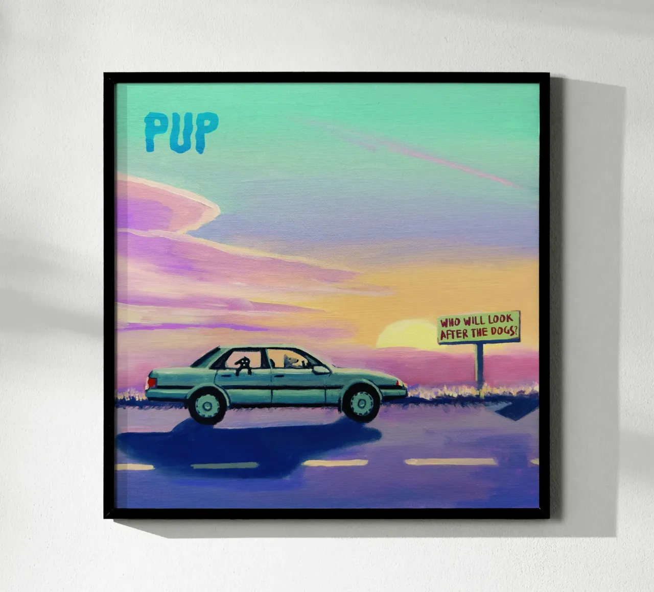PUP Chi si occupa dei cani poster da Band Merch