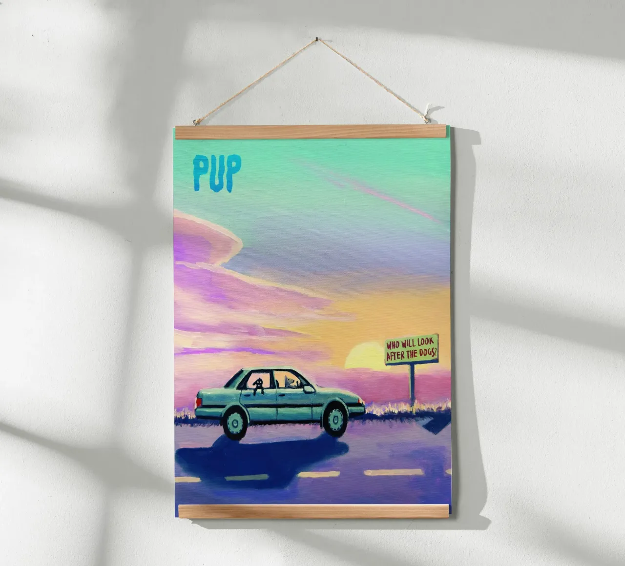PUP Chi si occupa dei cani poster da Band Merch