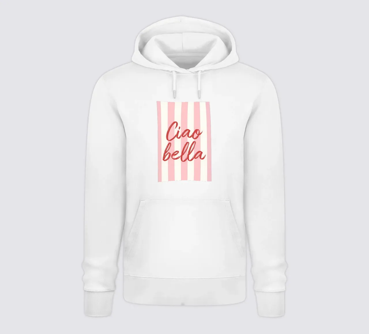 Ciao Bella Stripe Print felpa con cappuccio da DolceVita