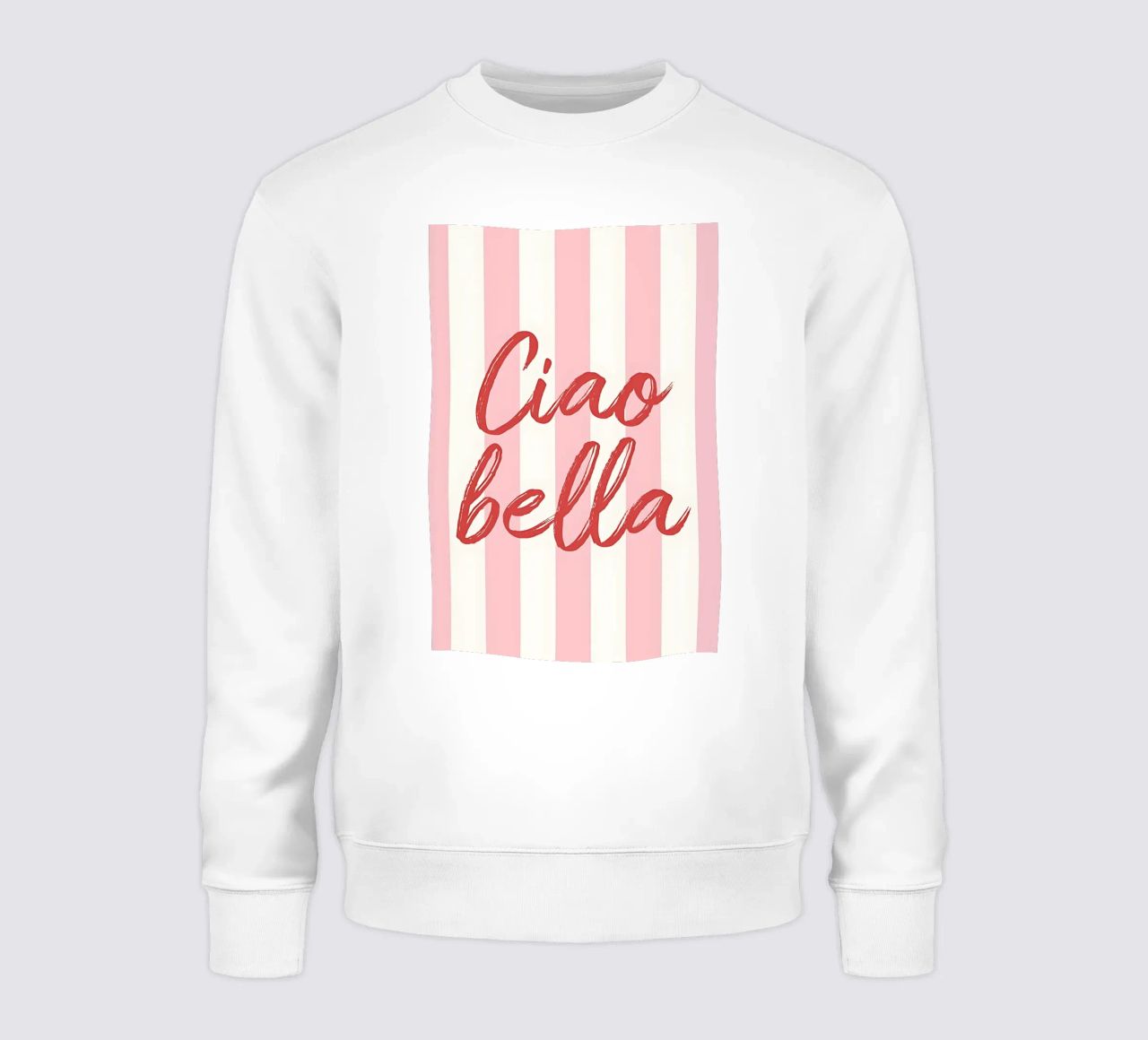 Ciao Bella Stripe Print felpa da DolceVita
