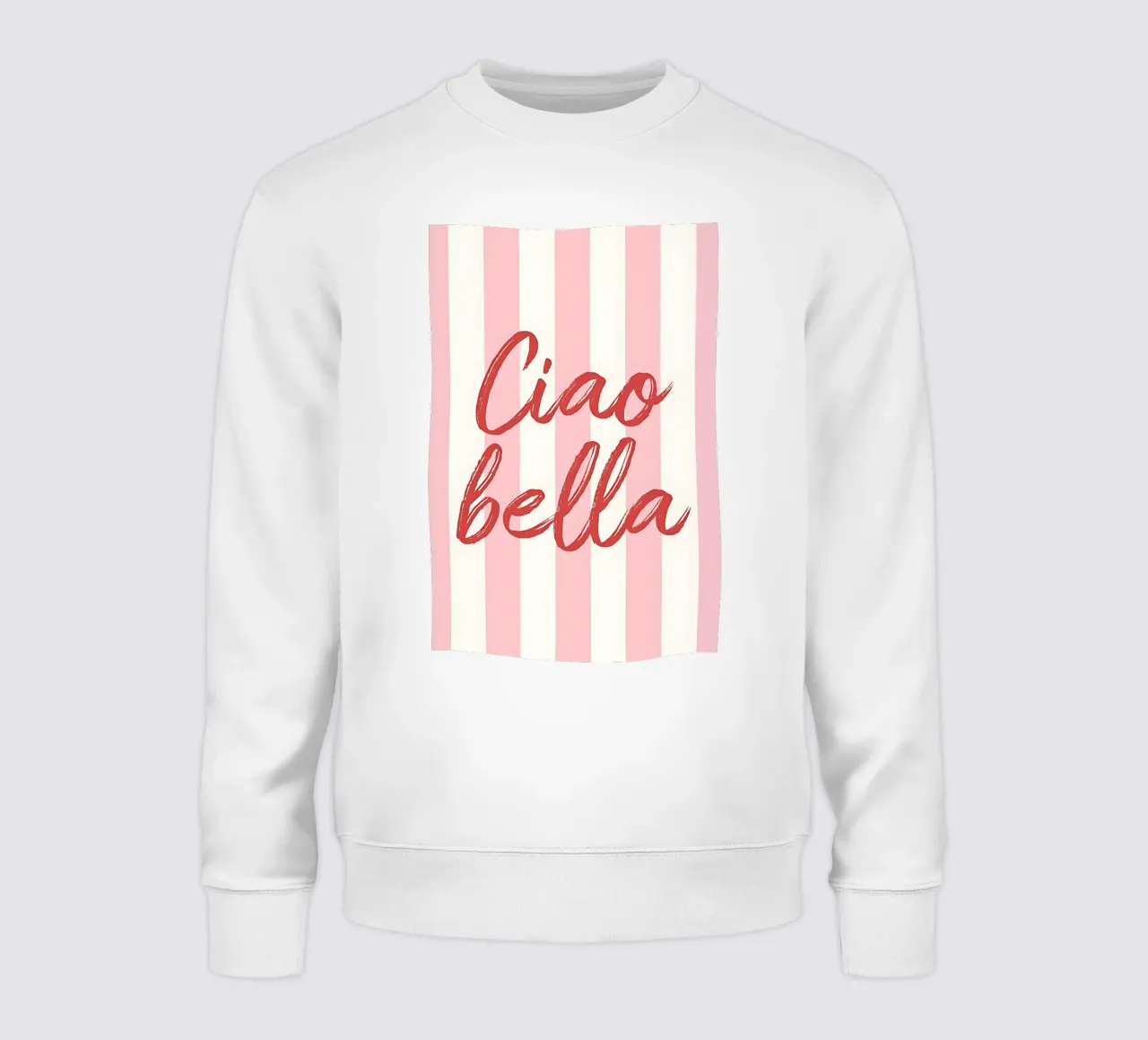Ciao Bella Stripe Print felpa da DolceVita