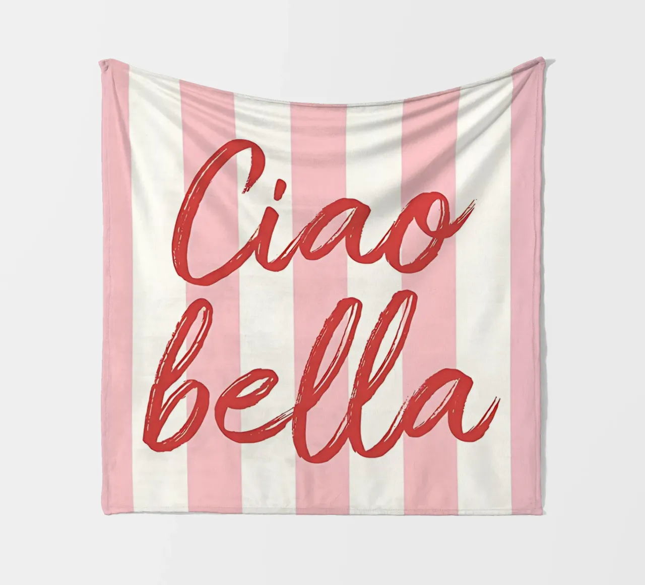 Ciao Bella Stripe Print coperta in pile da DolceVita