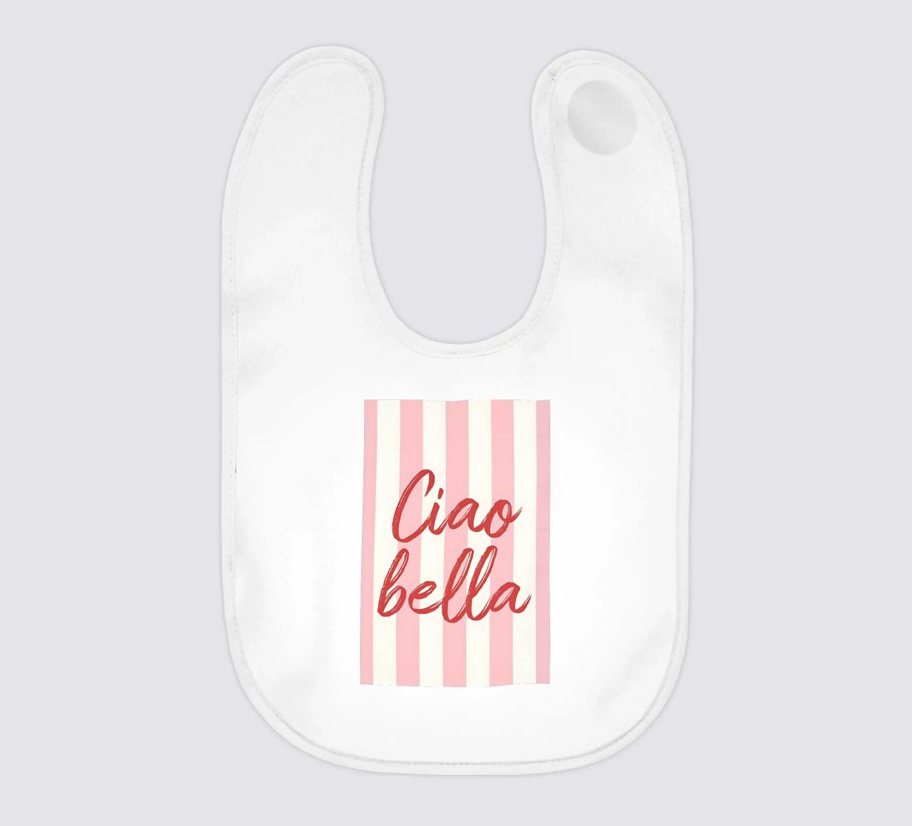 Ciao Bella Stripe Print bavaglino da DolceVita