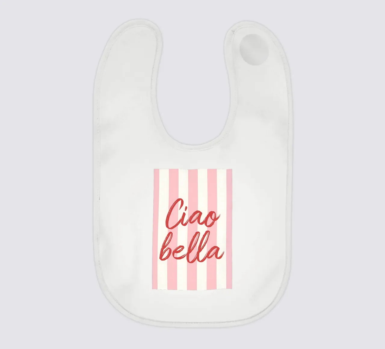 Ciao Bella Stripe Print bavaglino da DolceVita