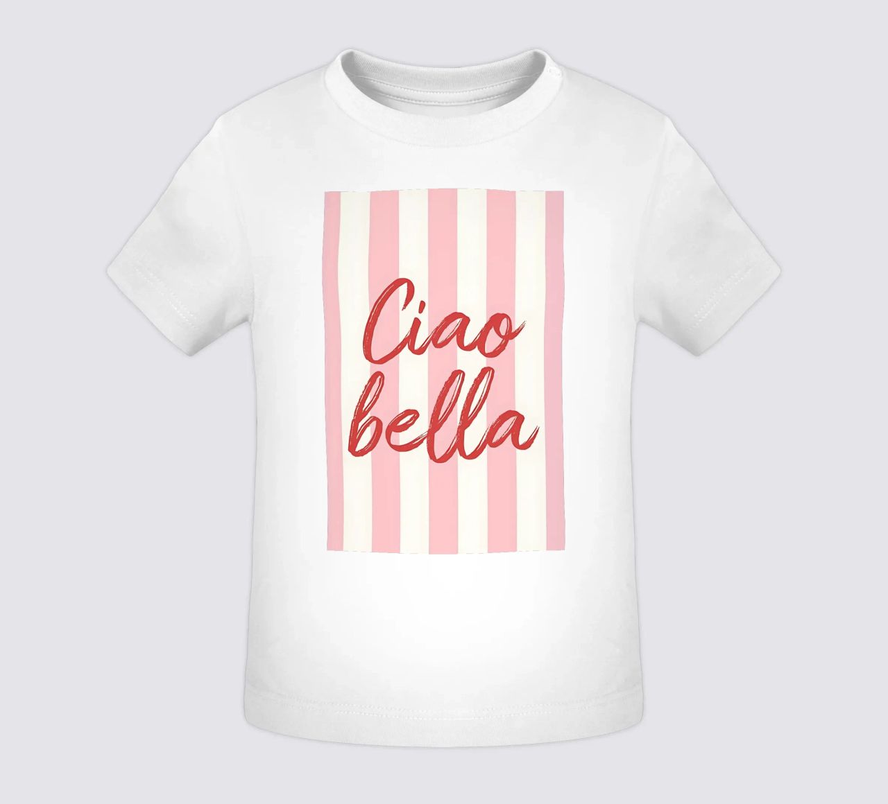 Ciao Bella Stripe Print maglietta neonato da DolceVita