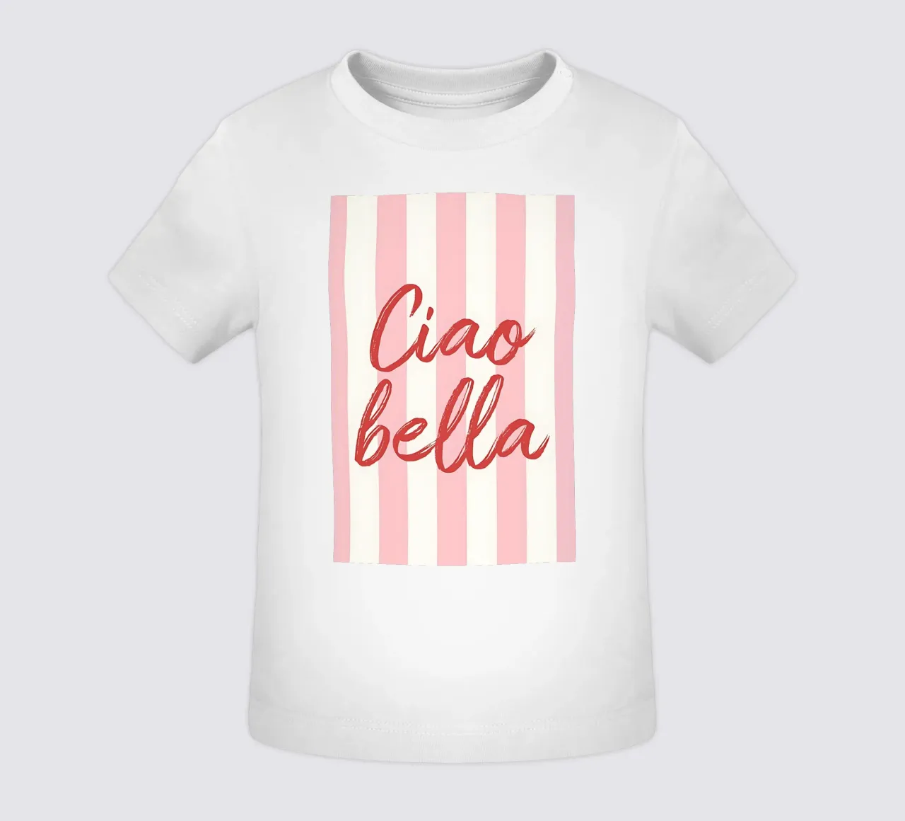 Ciao Bella Stripe Print maglietta neonato da DolceVita