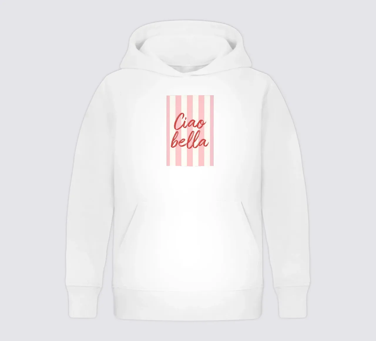 Ciao Bella Stripe Print felpa bambino con cappuccio da DolceVita