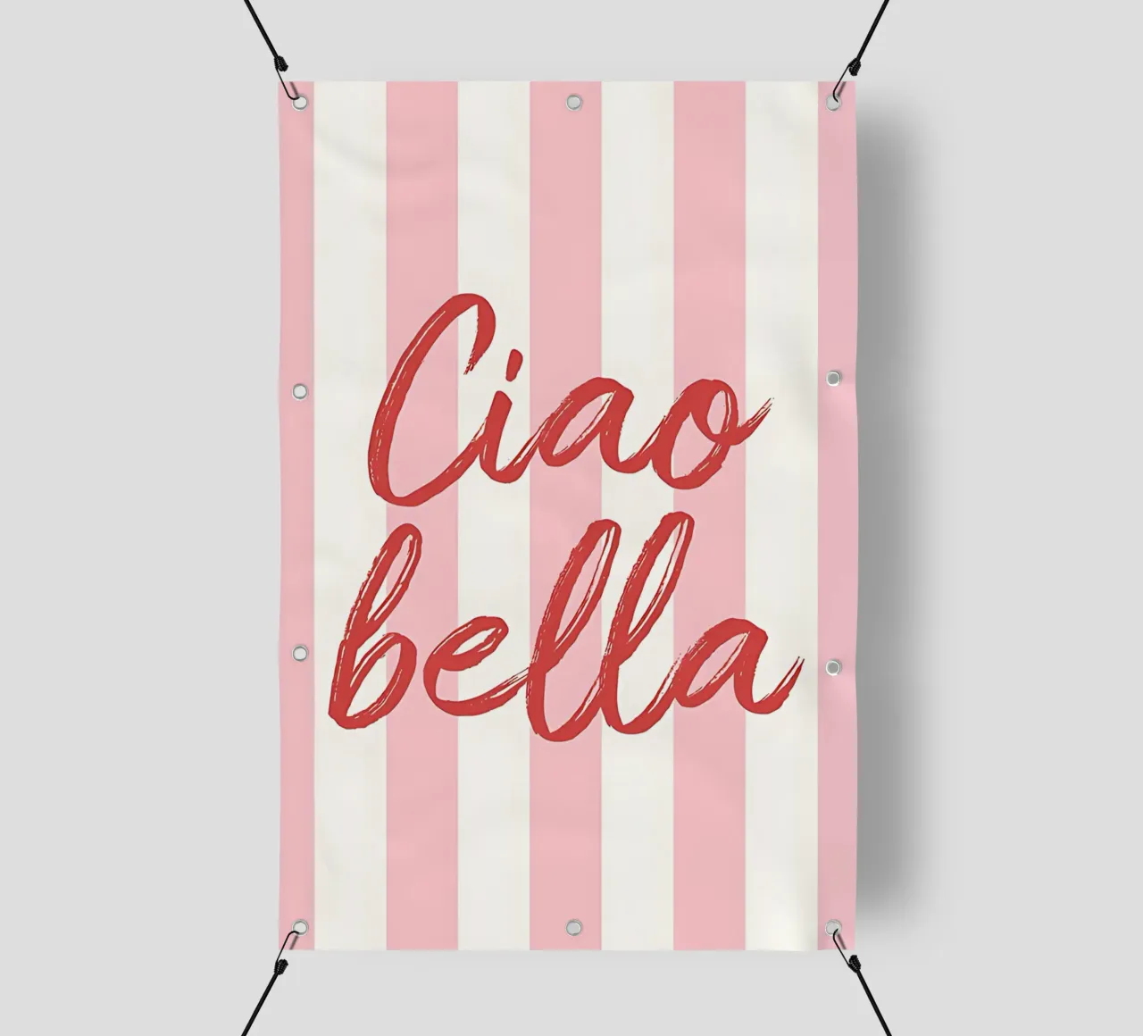 Ciao Bella Stripe Print telo in pvc da DolceVita